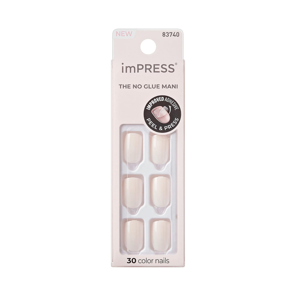 imPRESS front packaging showing Point Pink set and benefits