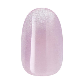 imPRESS side profile of a short oval nail illustrating natural, school-friendly shape