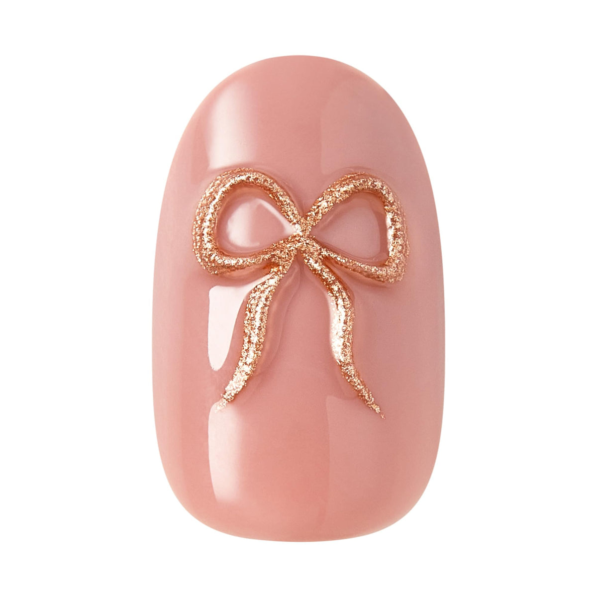 imPRESS side view highlighting nail thickness and natural curve for comfortable wear