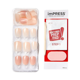 imPRESS size selection layout illustrating multiple sizes for customized fit