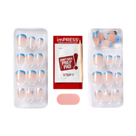 imPRESS size comparison display helping choose correct nail for better adhesion
