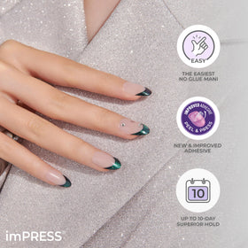 imPRESS side profile showing nail thickness and durable construction benefit