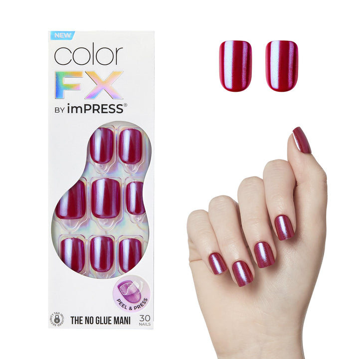 imPRESS front packaging showing colorFX red and benefits