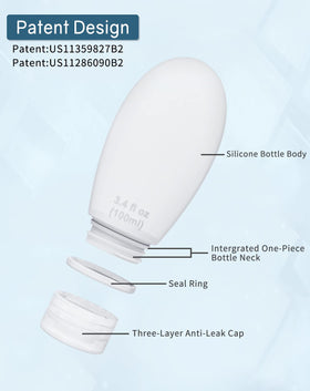 imuviy close-up of cap seal demonstrating leakproof protection benefit