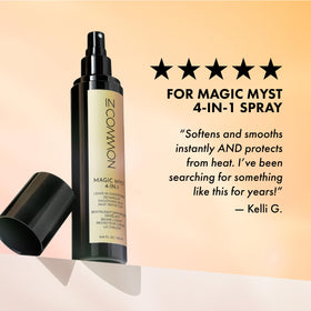 IN COMMON ingredient bottle detail highlighting key actives for protection benefit