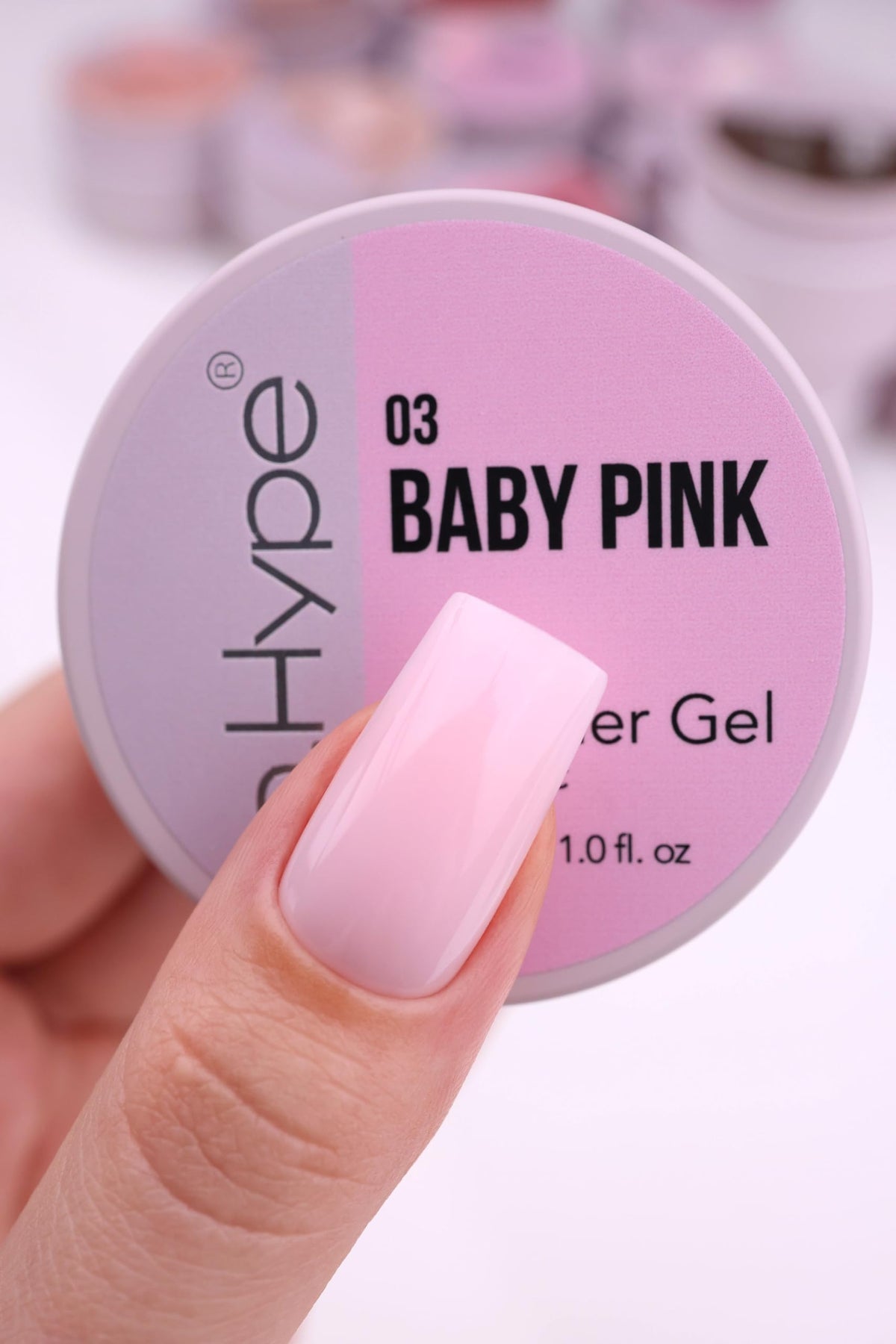 IN.HYPE close-up of gel texture highlighting smooth consistency and control