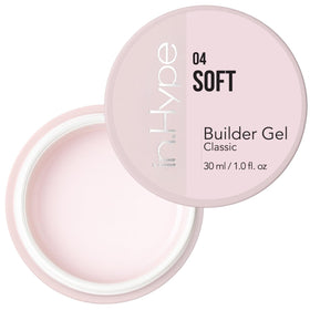 IN.HYPE builder gel front packaging showing product and label benefits
