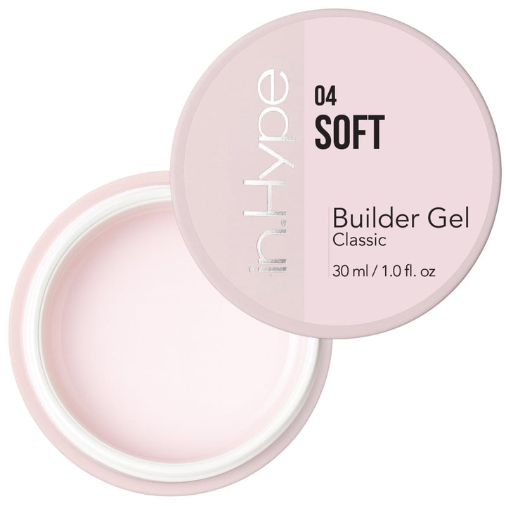 IN.HYPE builder gel front packaging showing product and label benefits