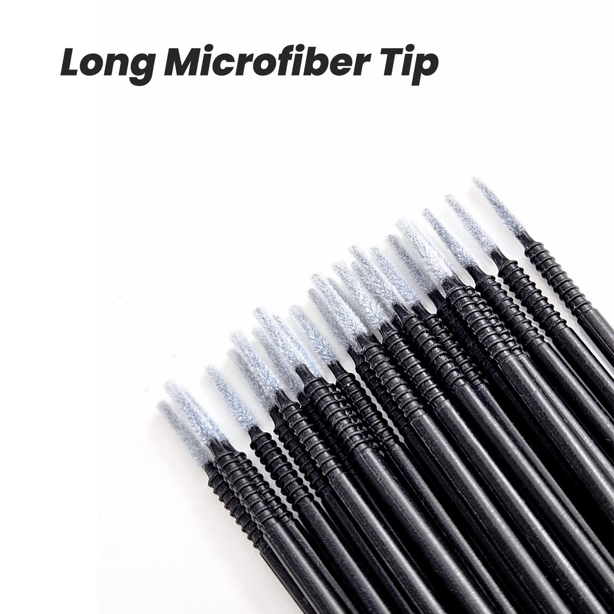 Inartato close-up of long microfiber tips highlighting high absorbency