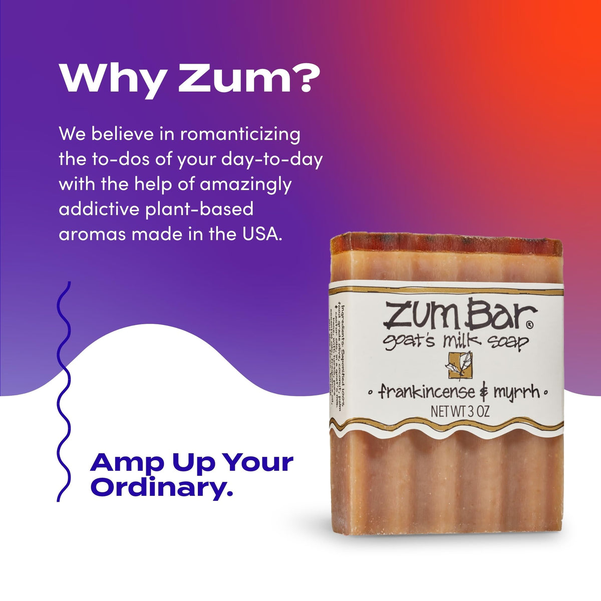 Indigo Wild Zum bars staged in bathroom lifestyle conveying artisanal presentation