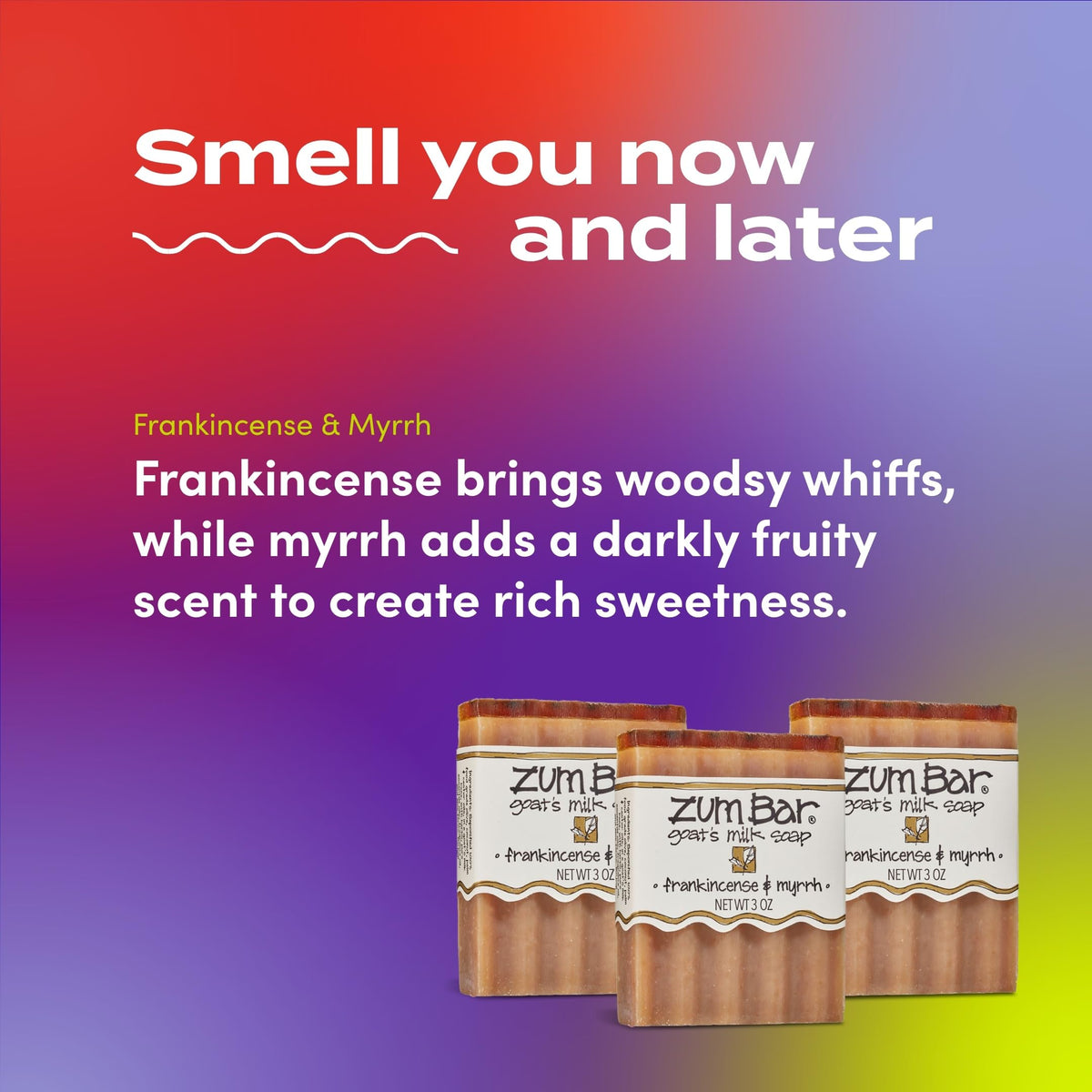 Indigo Wild Zum label and ingredients list emphasizing natural formulation
