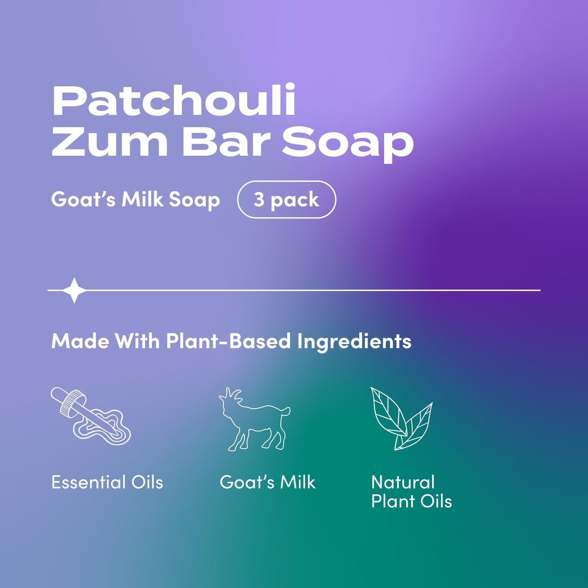 Indigo Wild Zum Patchouli close-up of bar texture highlighting creamy lather benefit