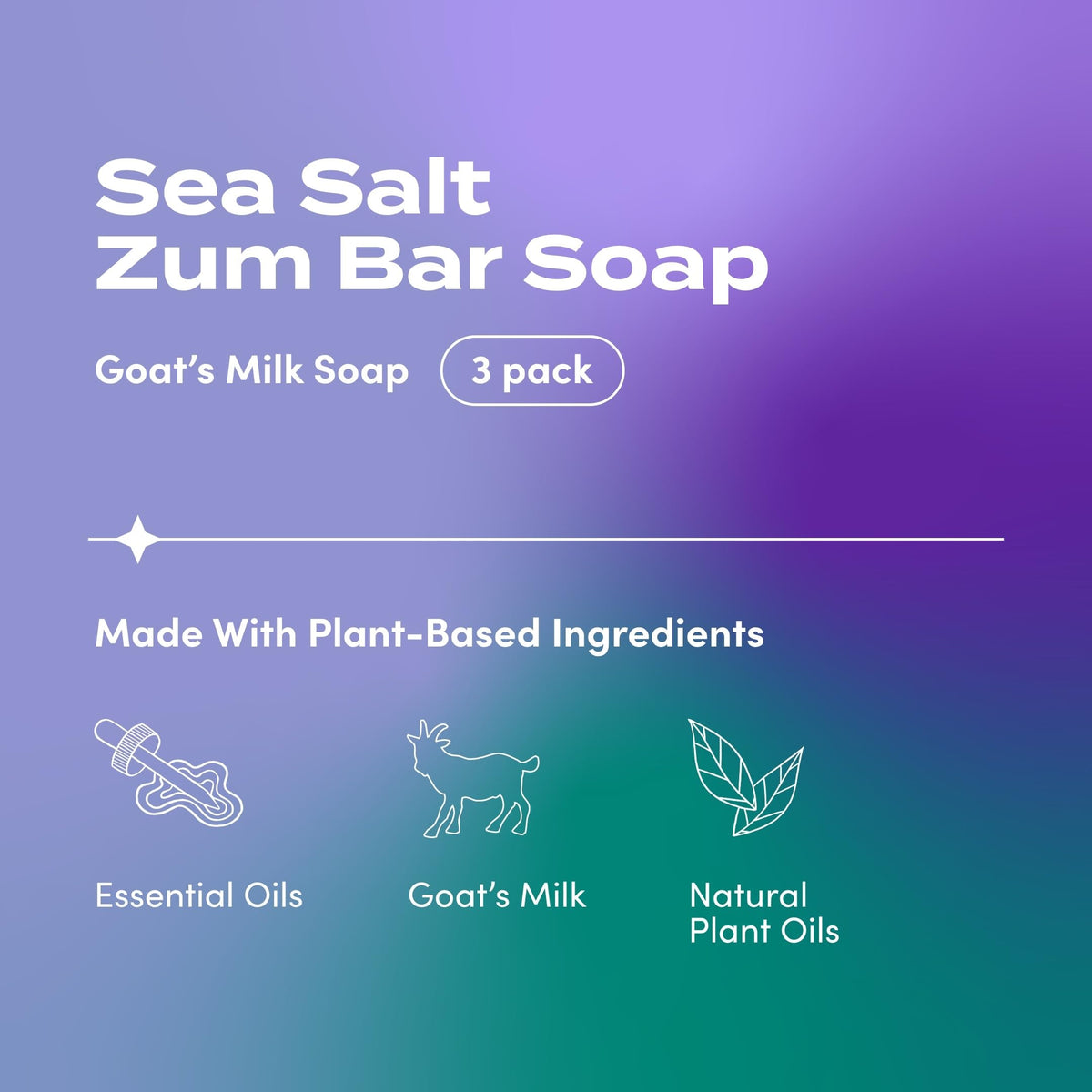 Indigo Wild Zum soap side profile showing texture and creamy finish benefit