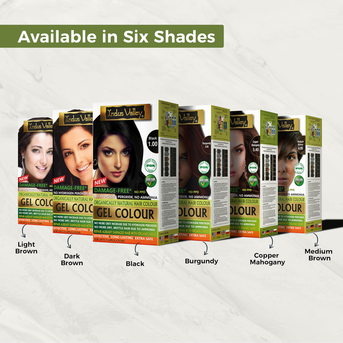 Indus Valley lifestyle shot of woman with glossy black hair outcome