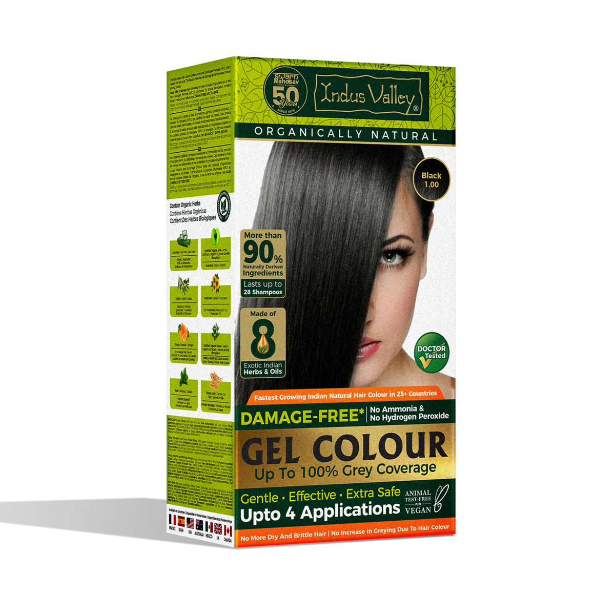 Indus Valley open tub showing smooth gel texture and easy application