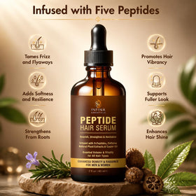 INFINA ESSENTIALS dropper dispensing serum texture for lightweight hydration