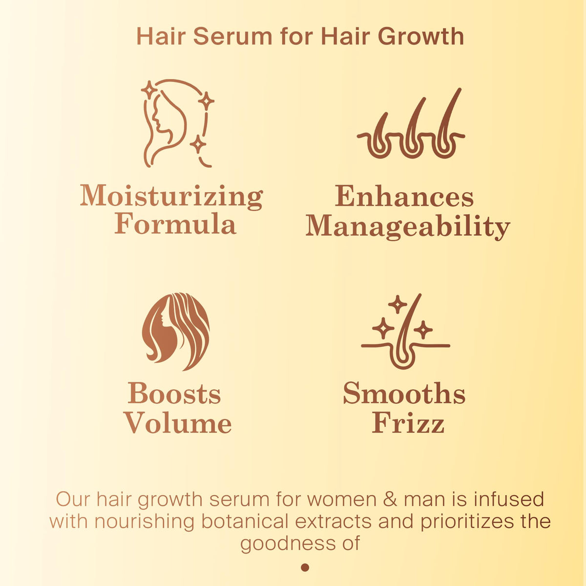 INFINA ESSENTIALS close-up of smooth strands illustrating frizz control