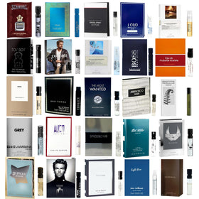 Infinite Scents front pack showing ten fragrance vials and variety benefit