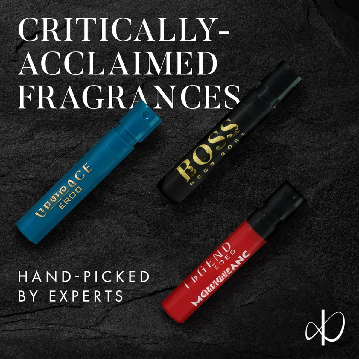 Infinite Scents vial tucked in a travel pocket for on-the-go testing benefit