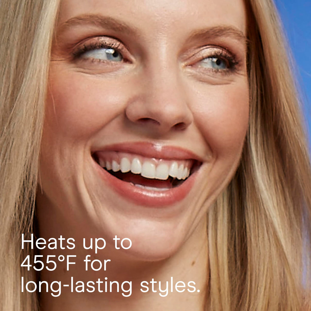 INFINITIPRO BY CONAIR creating loose waves to show tool versatility and control