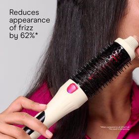 INFINITIPRO BY CONAIR before-and-after root lift comparison demonstrating fuller-looking hair