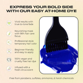 INH before and after split view showing blue transformation and shine