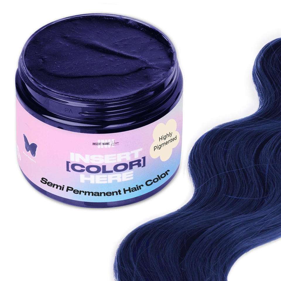 INH jar front view showing royal sapphire color and branding benefit-moisturizing tint