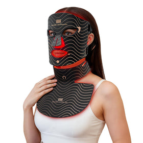 INIA face mask front view showing ergonomic fit and even coverage benefit
