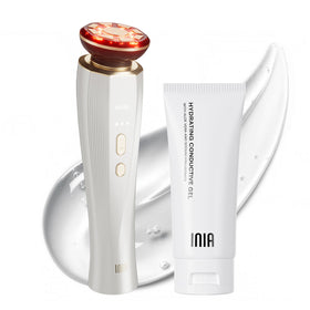 INIA front view of device showing controls and sleek profile for easy use
