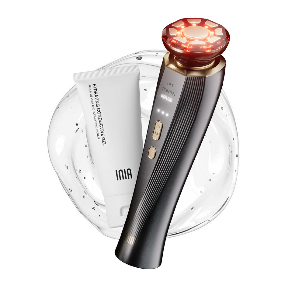 INIA front view device showing controls and sleek finish for easy use