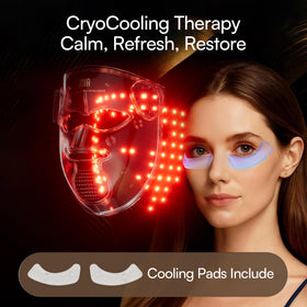 INIA lifestyle scene of user relaxing while wearing mask for hands-free therapy