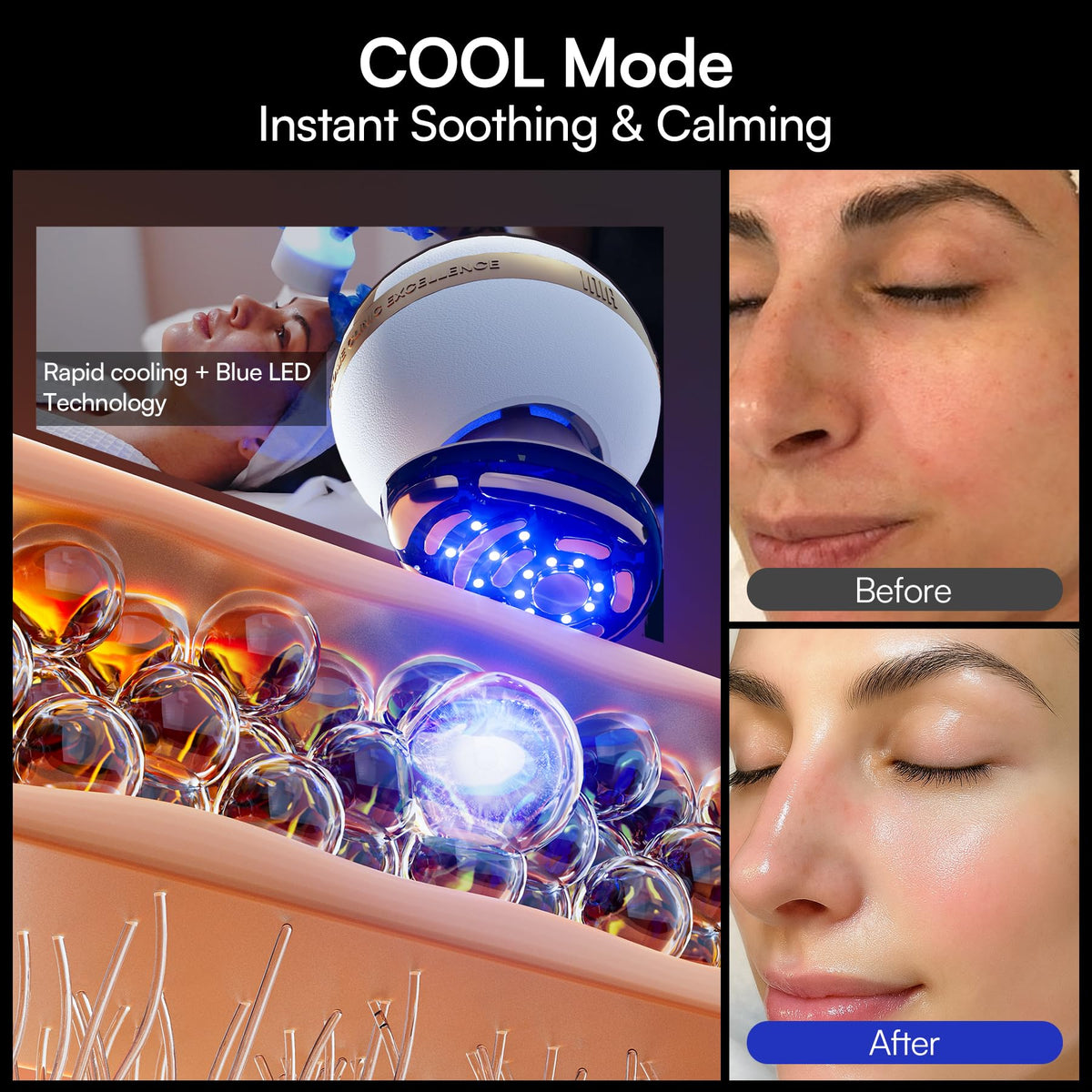 INIA SPHERA lifestyle on vanity to create a home spa treatment ritual