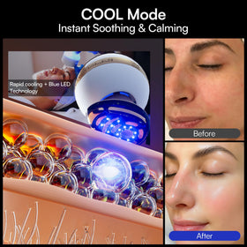 INIA SPHERA lifestyle on vanity to create a home spa treatment ritual