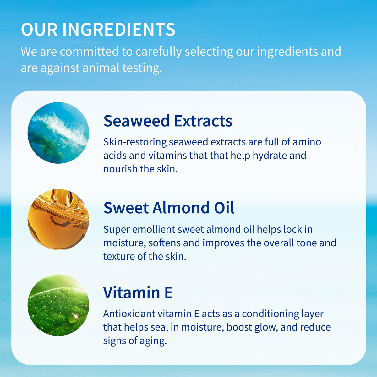 Inis the Energy of the Sea bottle on bathroom vanity showing everyday routine benefit