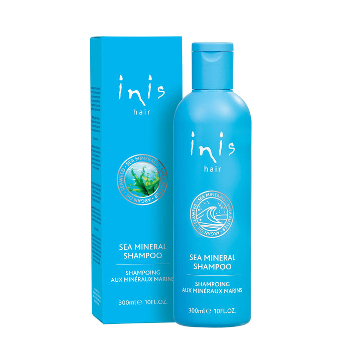 Inis the Energy of the Sea front bottle showing label and 300ml size for easy identification and shelf appeal