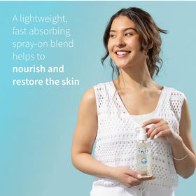Inis the Energy of the Sea bottle in hand showing travel-ready 5 fl oz size