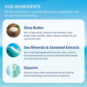 Inis the Energy of the Sea lifestyle in shower setting showing fresh scent benefit invigorating clean