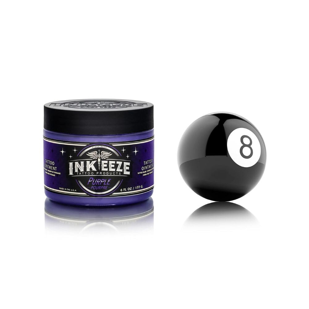 INK-EEZE being applied by tattoo artist to reduce friction and improve glide