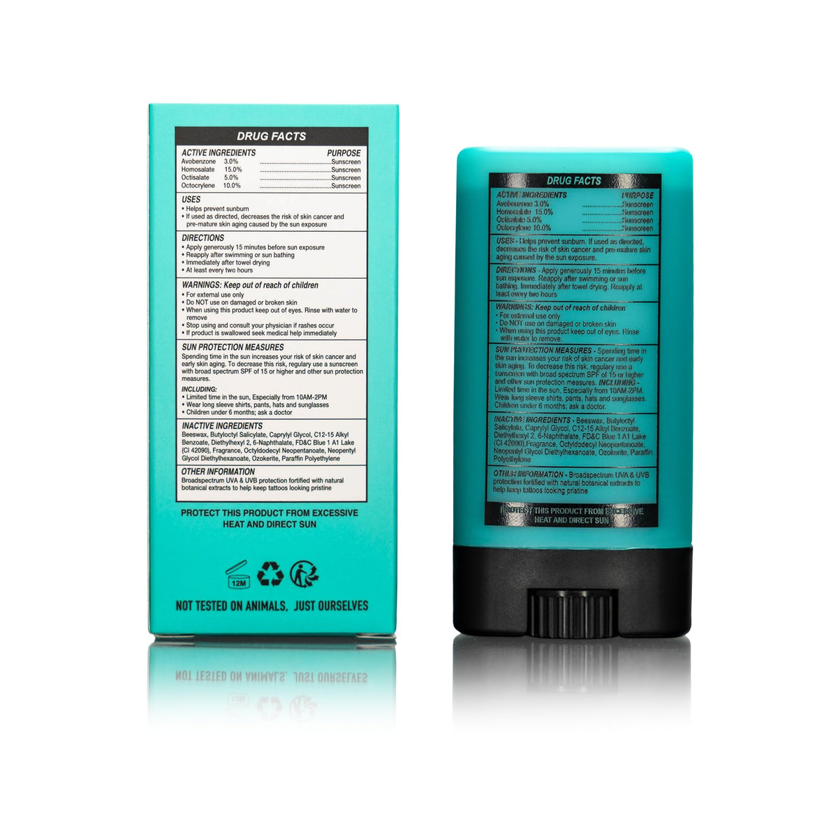 INK-EEZE twist-up top detail demonstrating easy, mess-free application