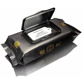 Ink Permanent label close detail listing alcohol‑free formula advantage