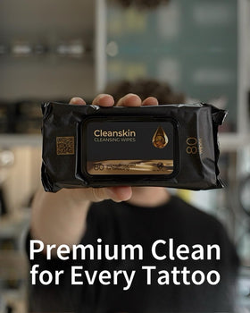 Ink Permanent wipe in artist hand removing excess ink for faster workflow