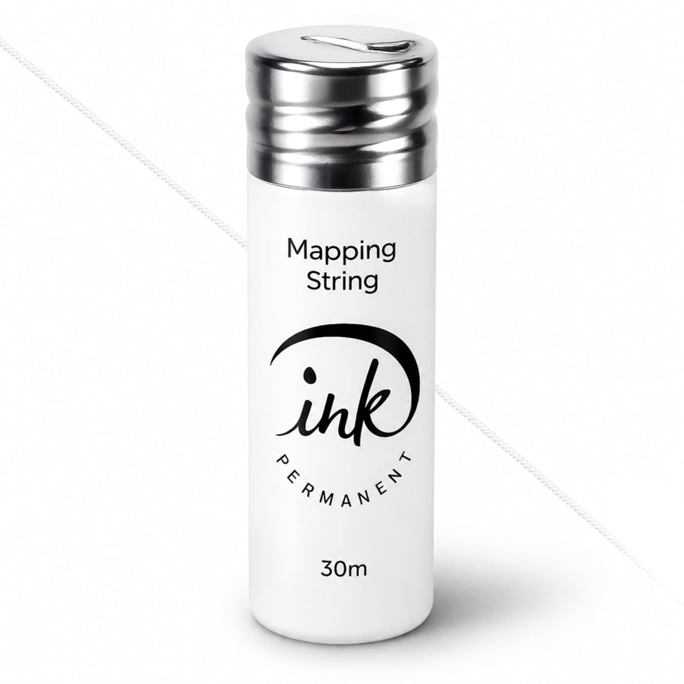 Ink Permanent front spool showing full 100 ft and packaging benefit clarity