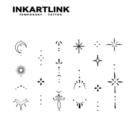 INKARTLINK tattoo being applied wet on skin demonstrating easy transfer and quick use