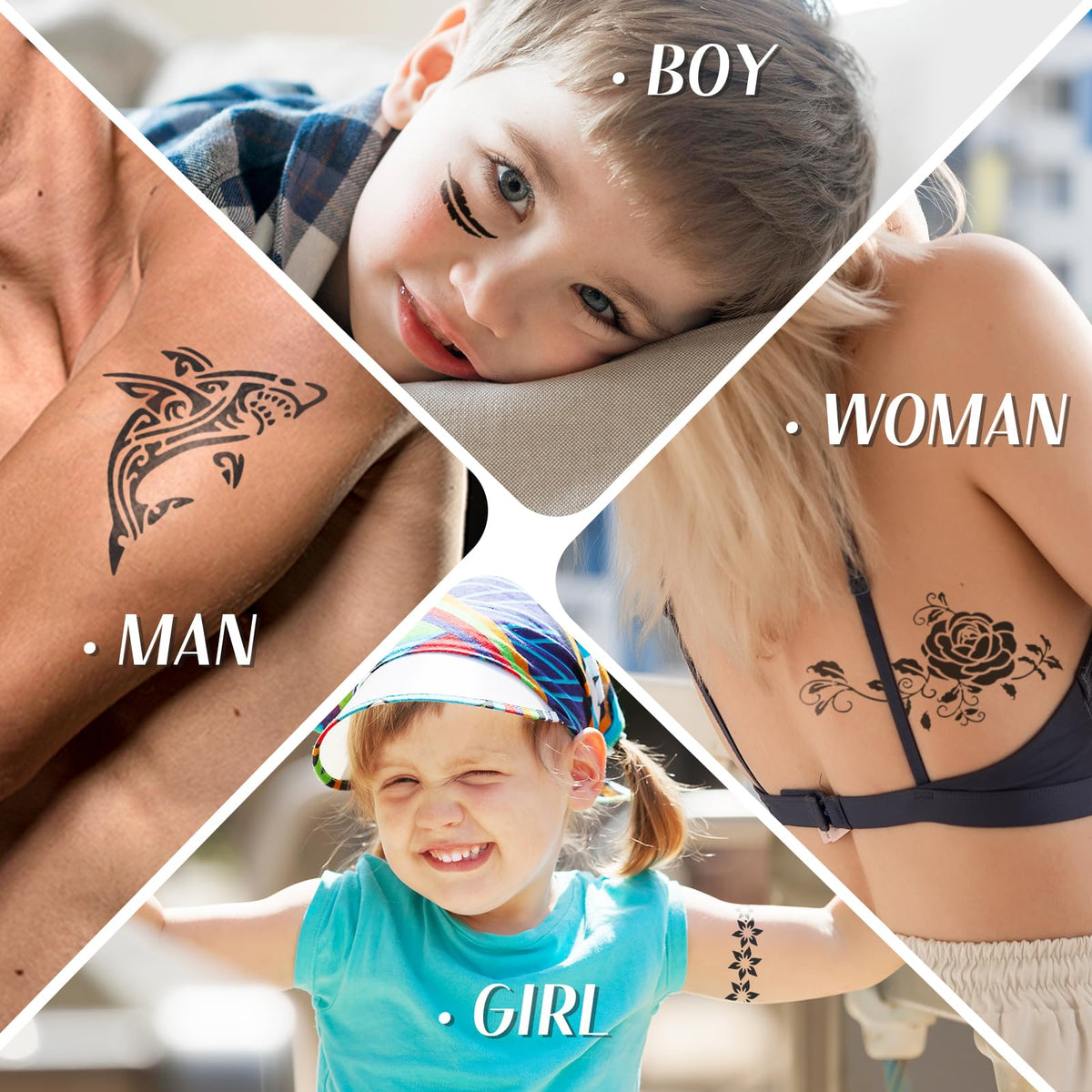 InkForge festival lifestyle shot with body art adding personality and visual impact