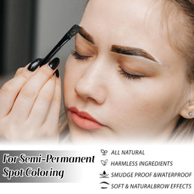 InkForge henna powder close-up texture highlighting natural, chemical-free formula