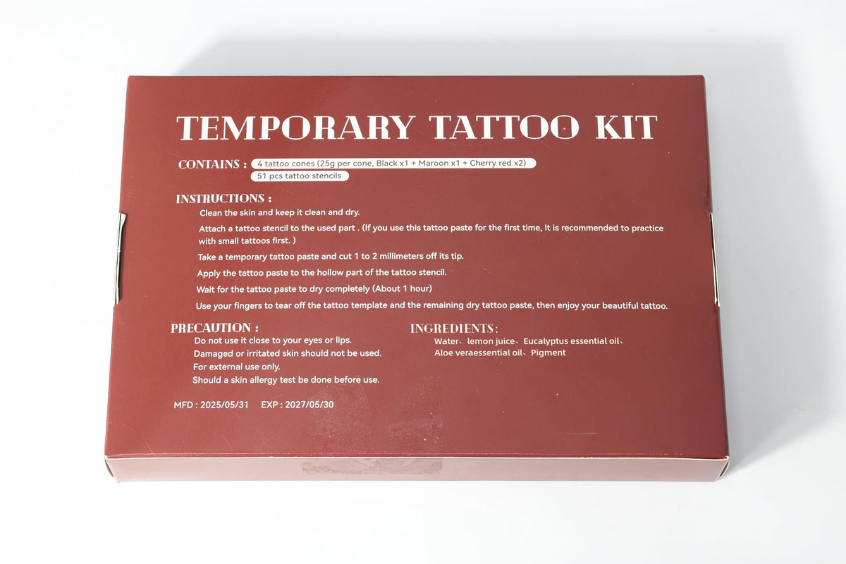 InkForge temporary tattoos at a party demonstrating festive style