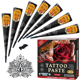 InkForge packaging front showing seven black cones and kit contents for easy gifting
