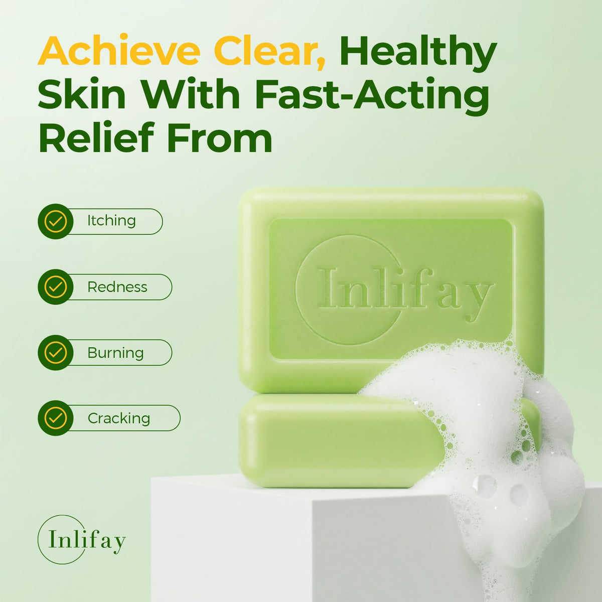 Inlifay bar in shower hand demonstrating post-workout hygiene benefit
