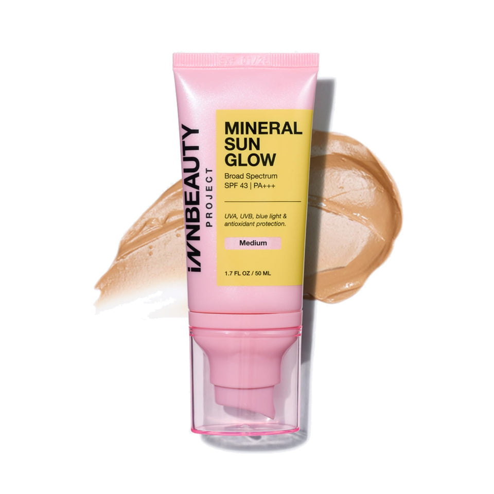 Innbeauty Project front packaging showing bottle and SPF clarity