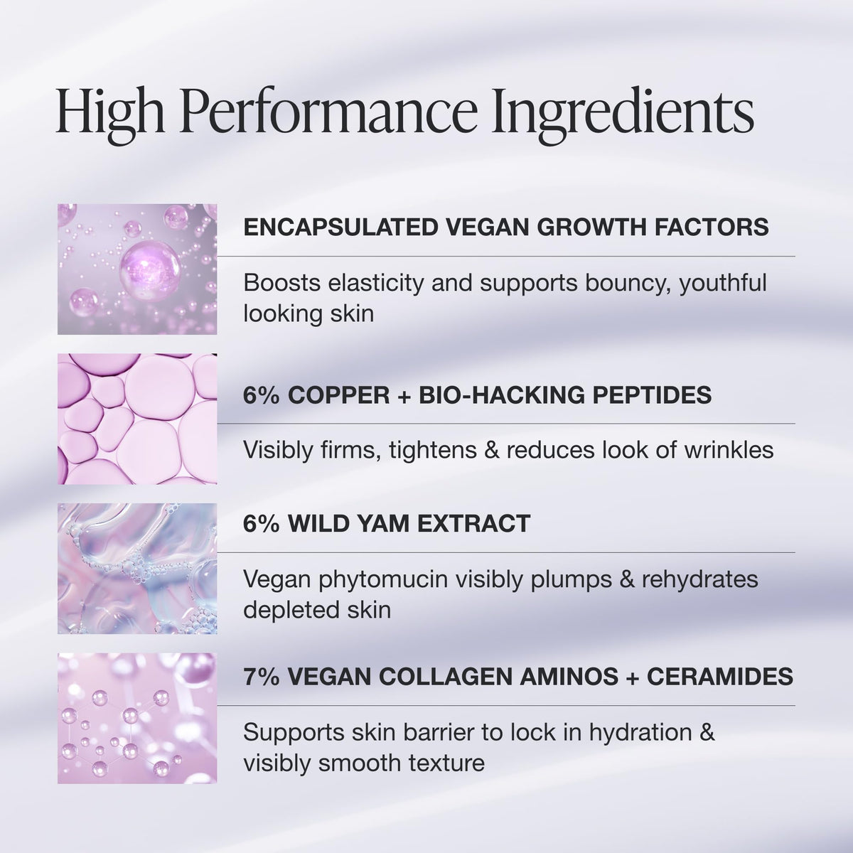 INNBEAUTY Project label close-up showing key actives and clean formulation benefit